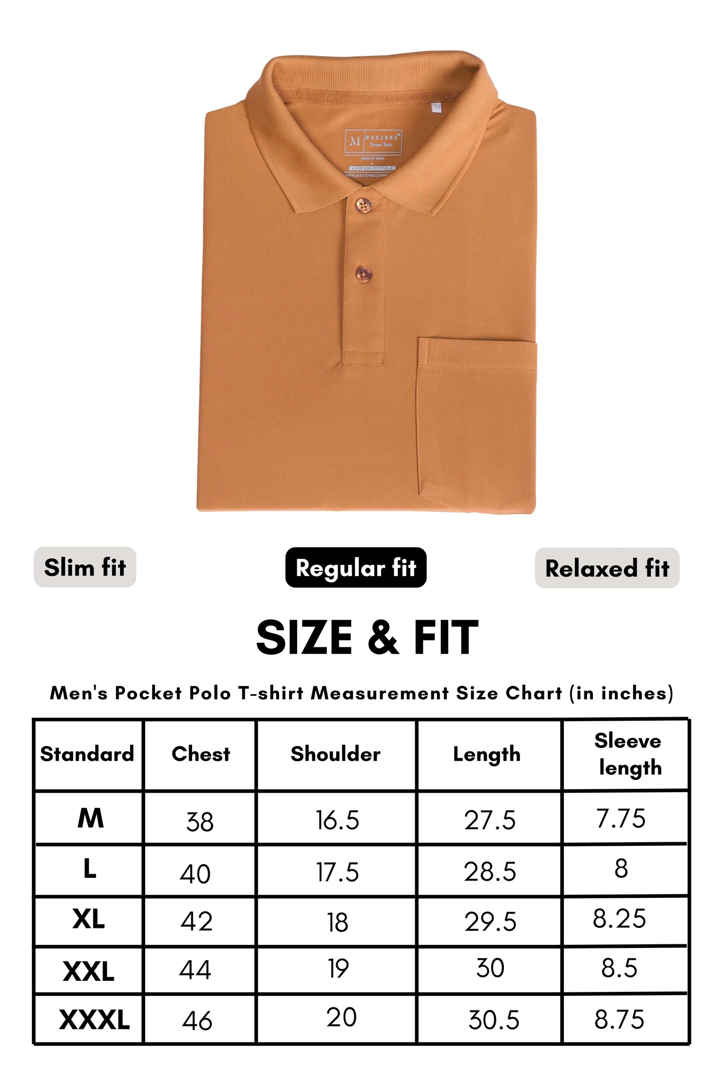 Caramel Smart Tech Pocket + Polo