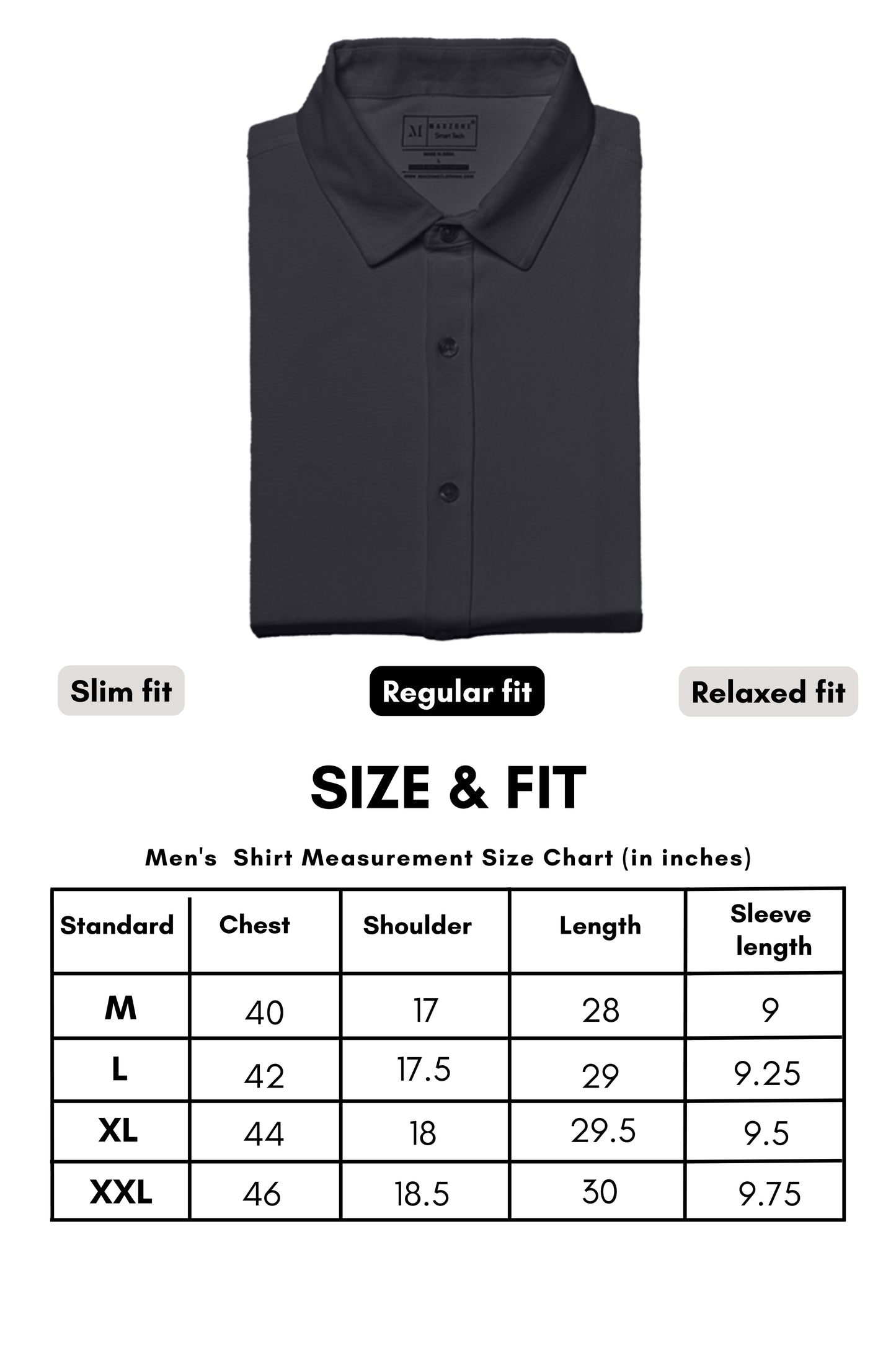 Black Smart Tech Shirt