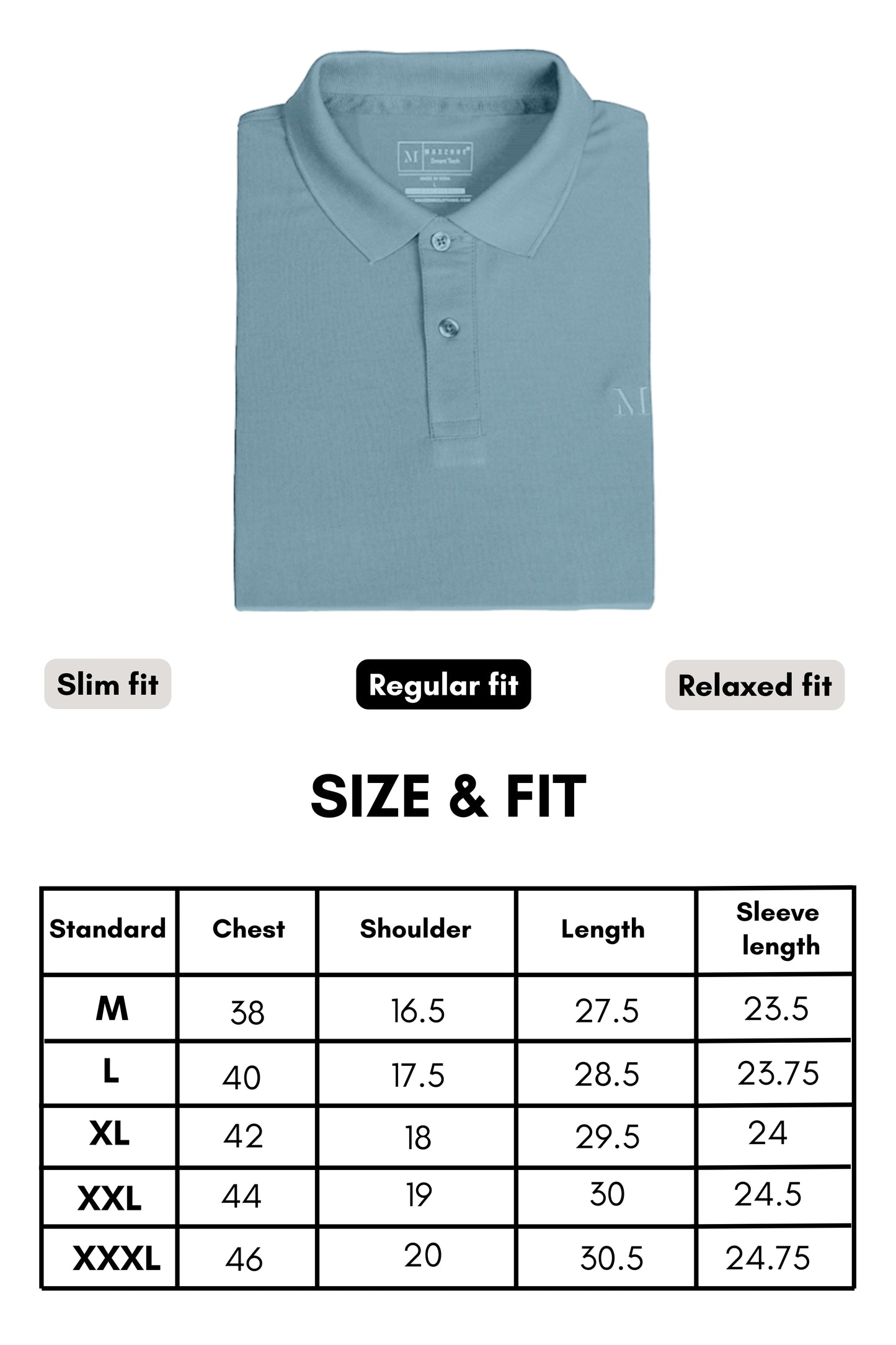 Sea Foam Full Sleeve Smart Tech Polo