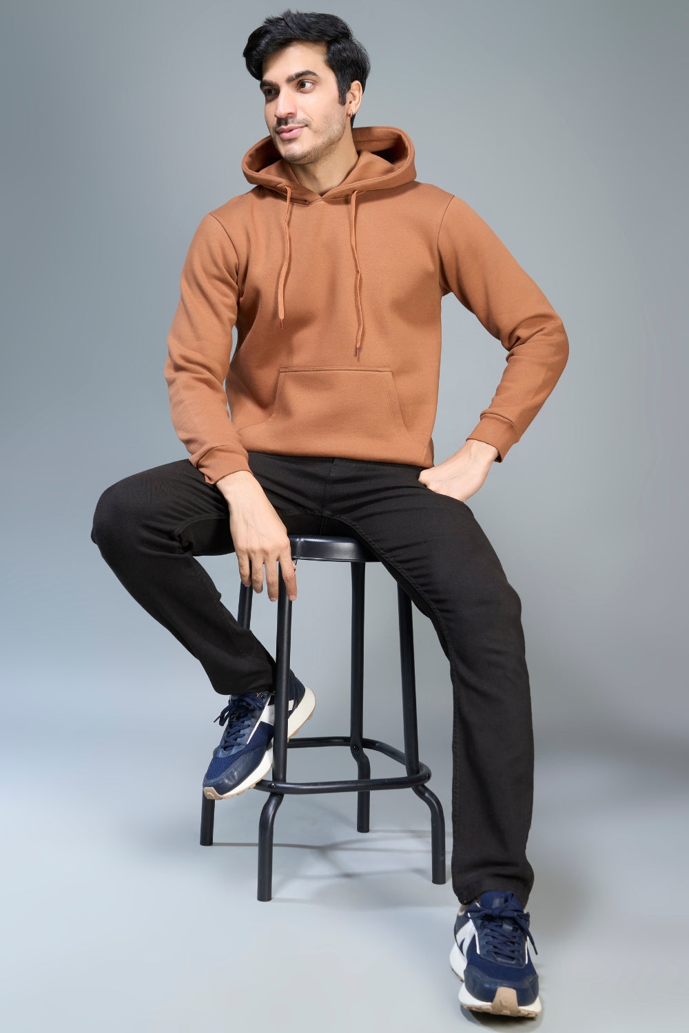Hot Brown Hoodie Hoodies Maxzone Clothing