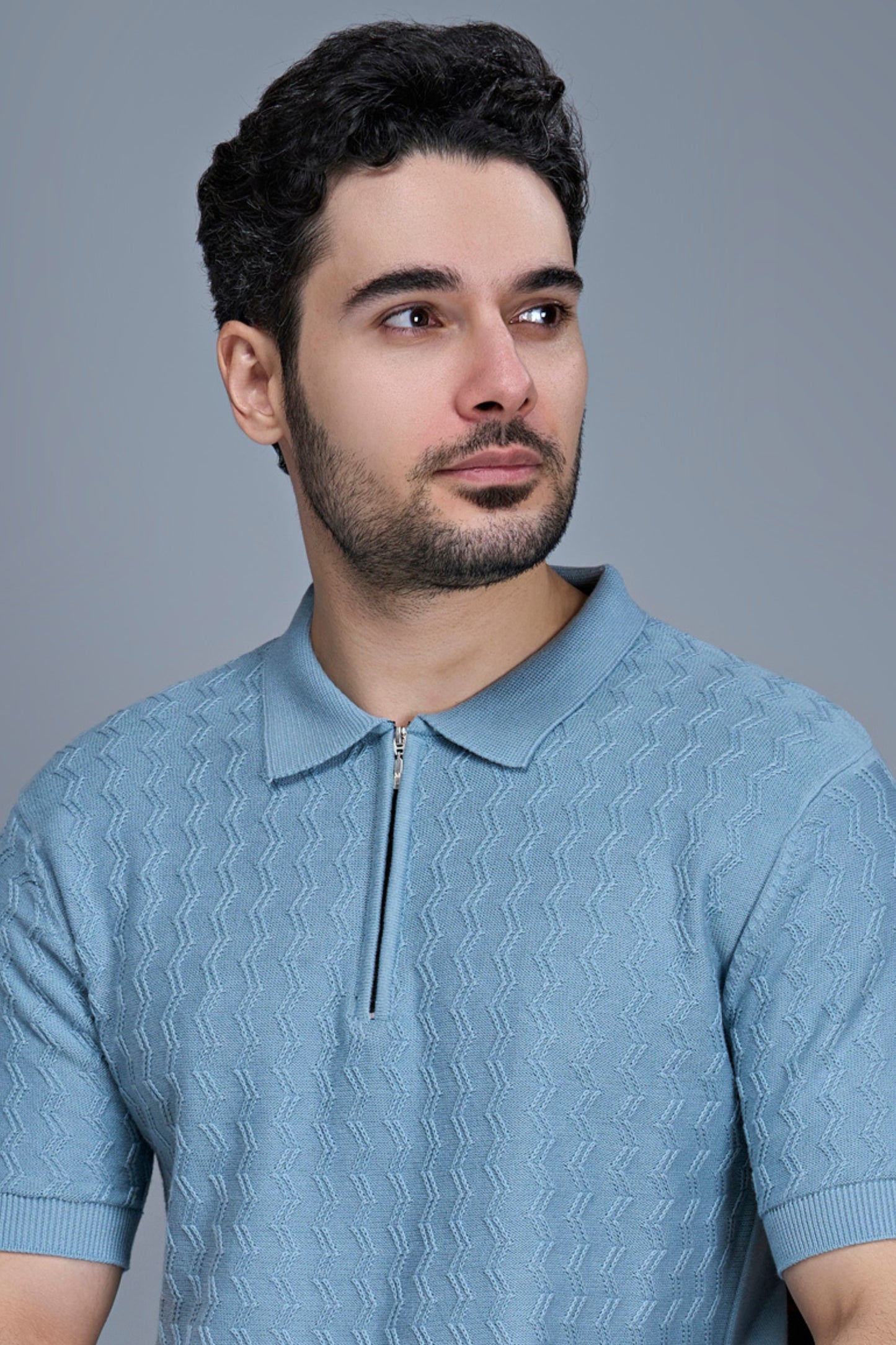 Sea Shell - Luxe Knitted Polo Maxzone Clothing