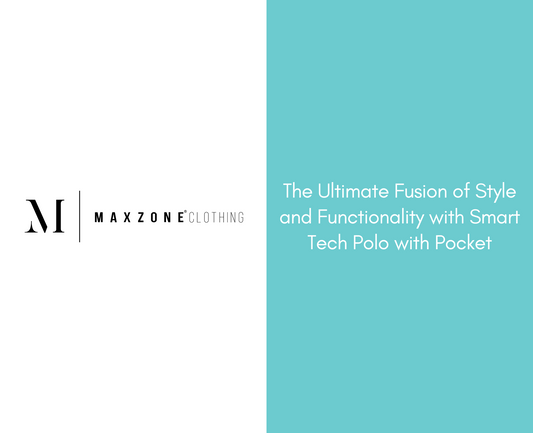 The Ultimate Fusion of Style and Functionality with Smart Tech Polo with Pocket Blog