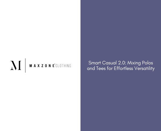 Smart Casual 2.0: Mixing Polos and Tees for Effortless Versatility