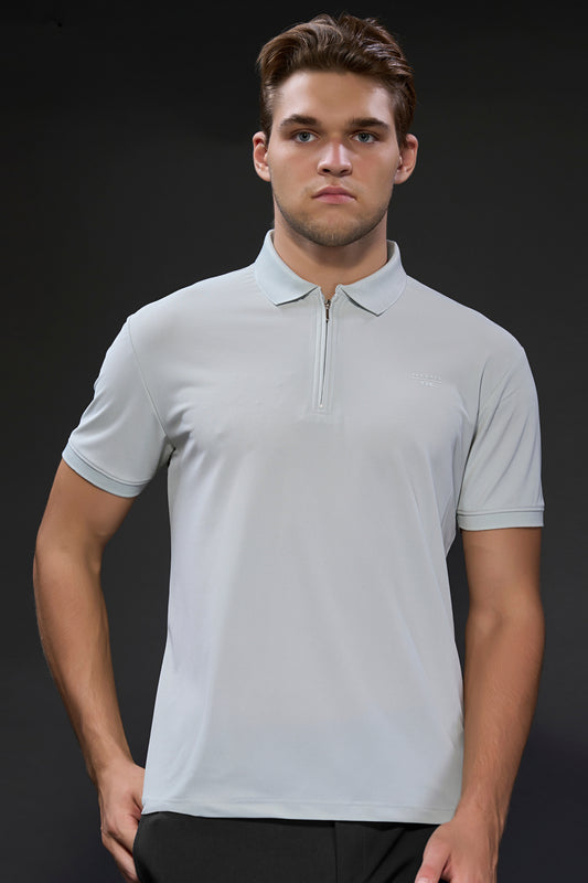 Sea Green 365 Days Y2K Polo T-shirt