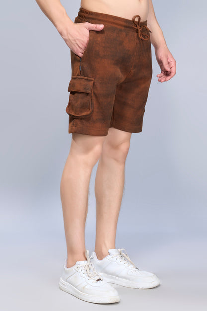 Burnt Orange - Hue Shorts Maxzone Clothing