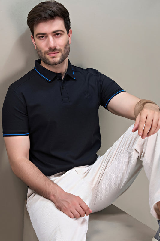 Black - Fusion Polo