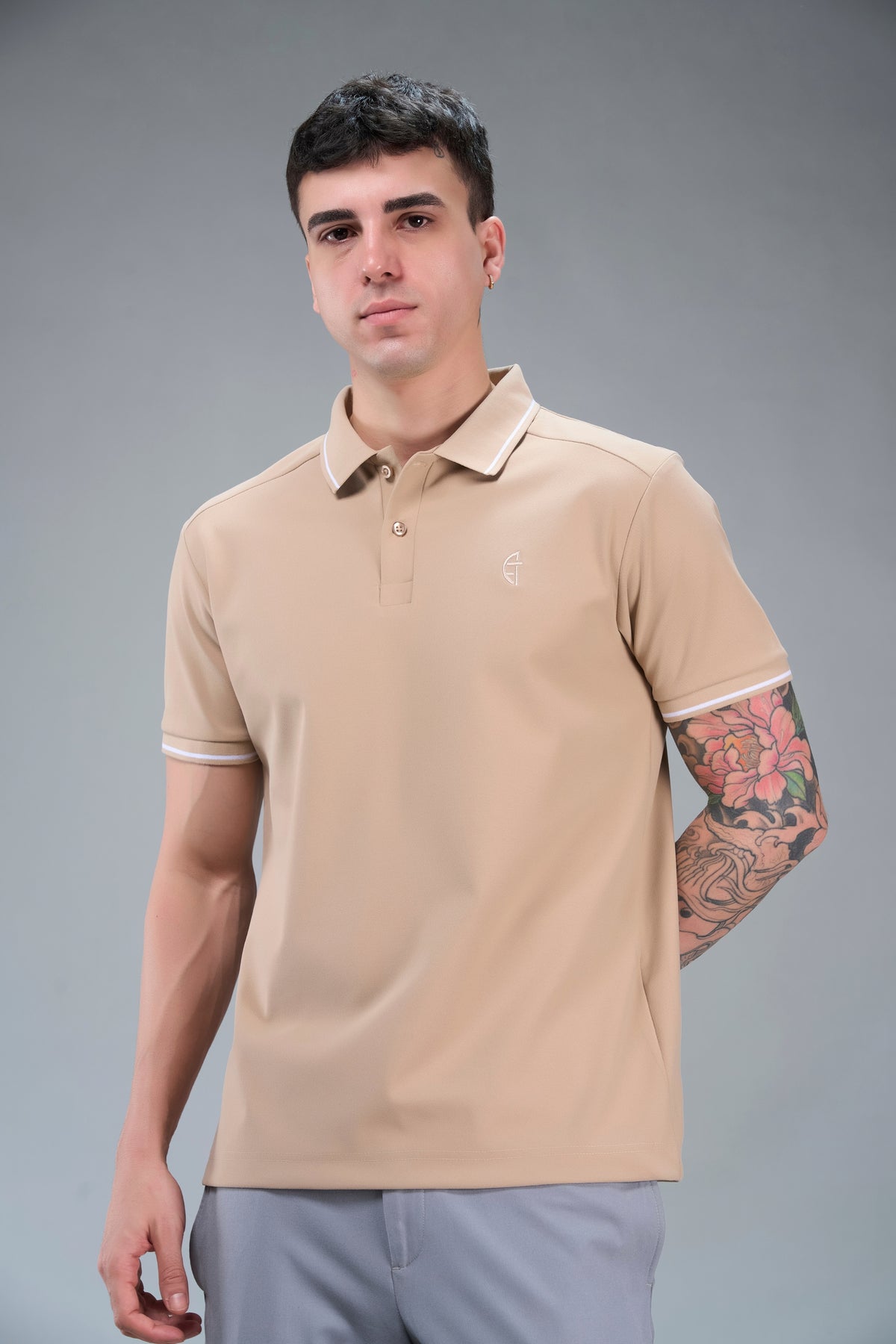 Beige - Fusion Polo