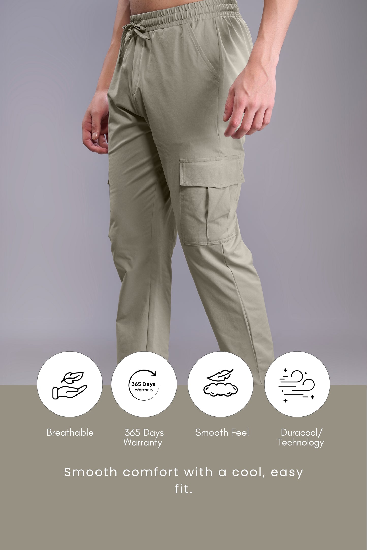 Olive - 365 Days Cargo Pant