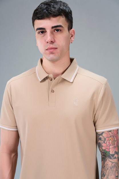 Beige - Fusion Polo