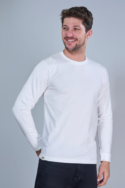 White Cotton IQ Full Sleeve