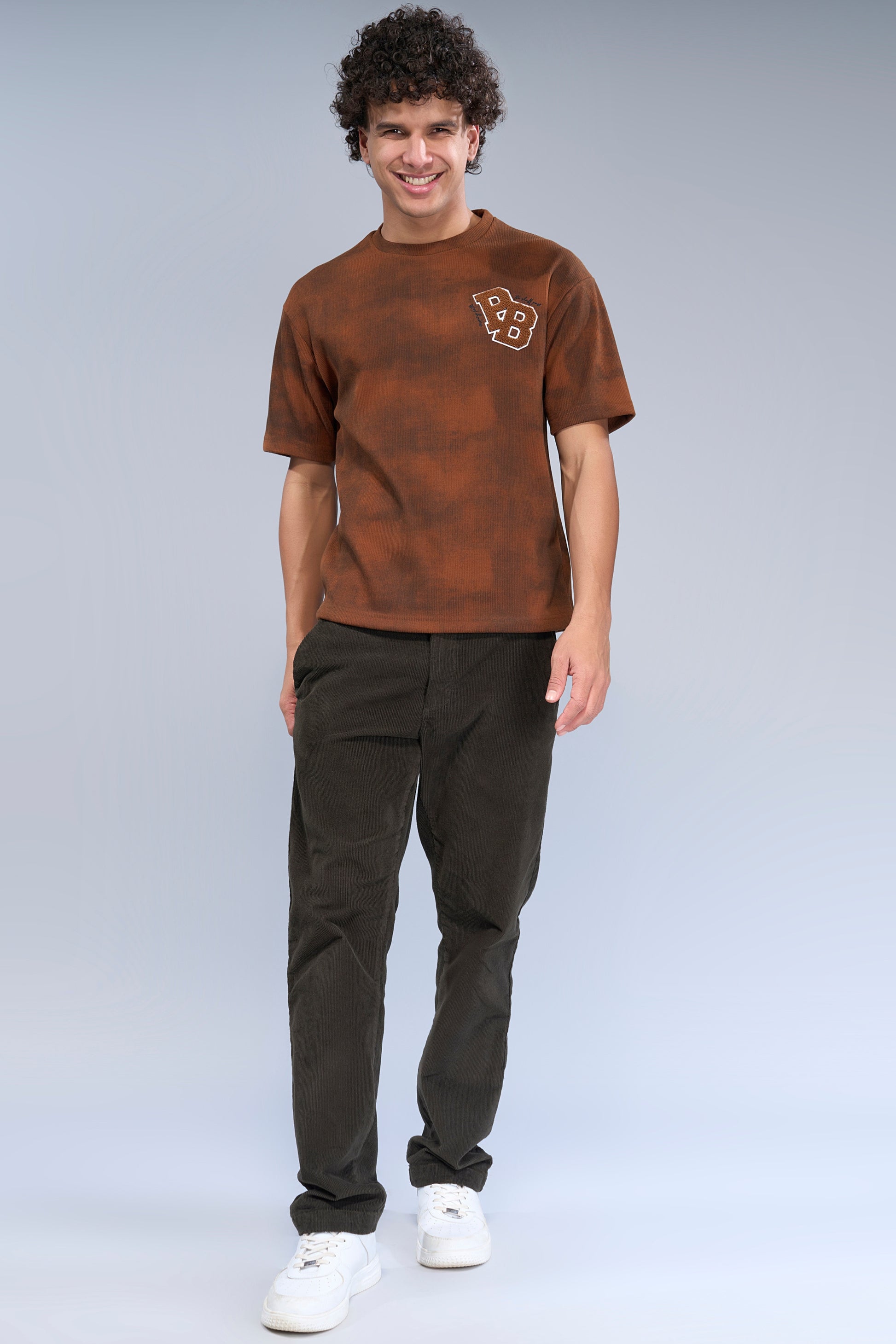 Burnt Orange - Hue T-shirt Maxzone Clothing