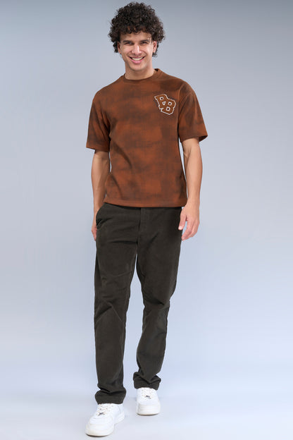 Burnt Orange - Hue T-shirt Maxzone Clothing M