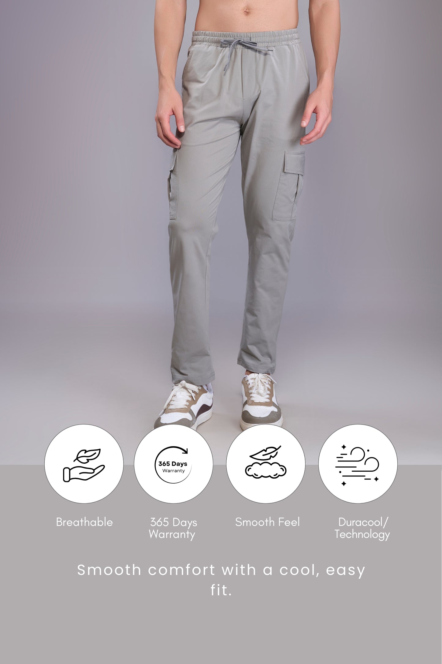 Light Grey - 365 Days Cargo Pant