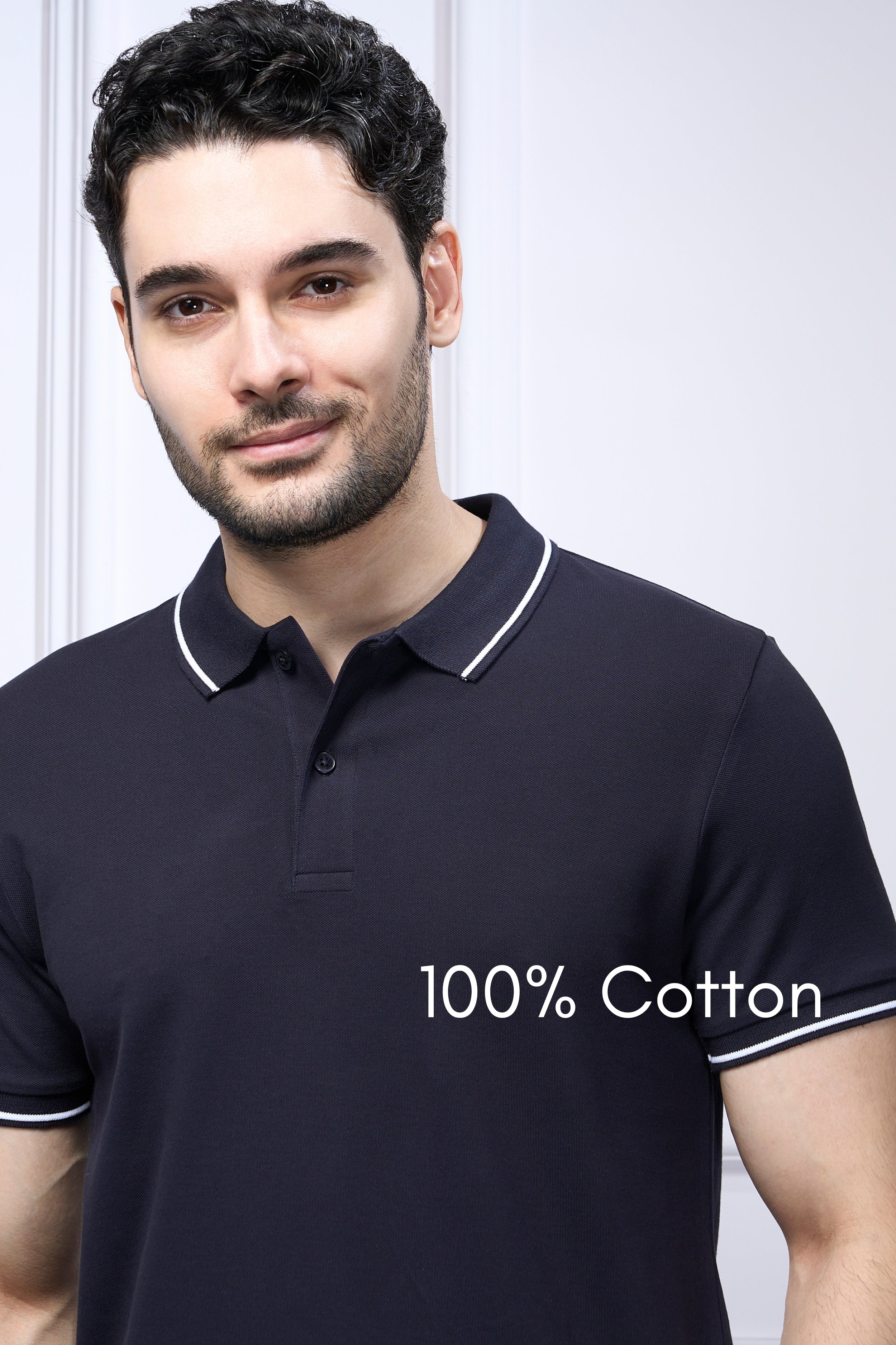 Identity Polo 2.0 - Air Blue – Maxzone Clothing
