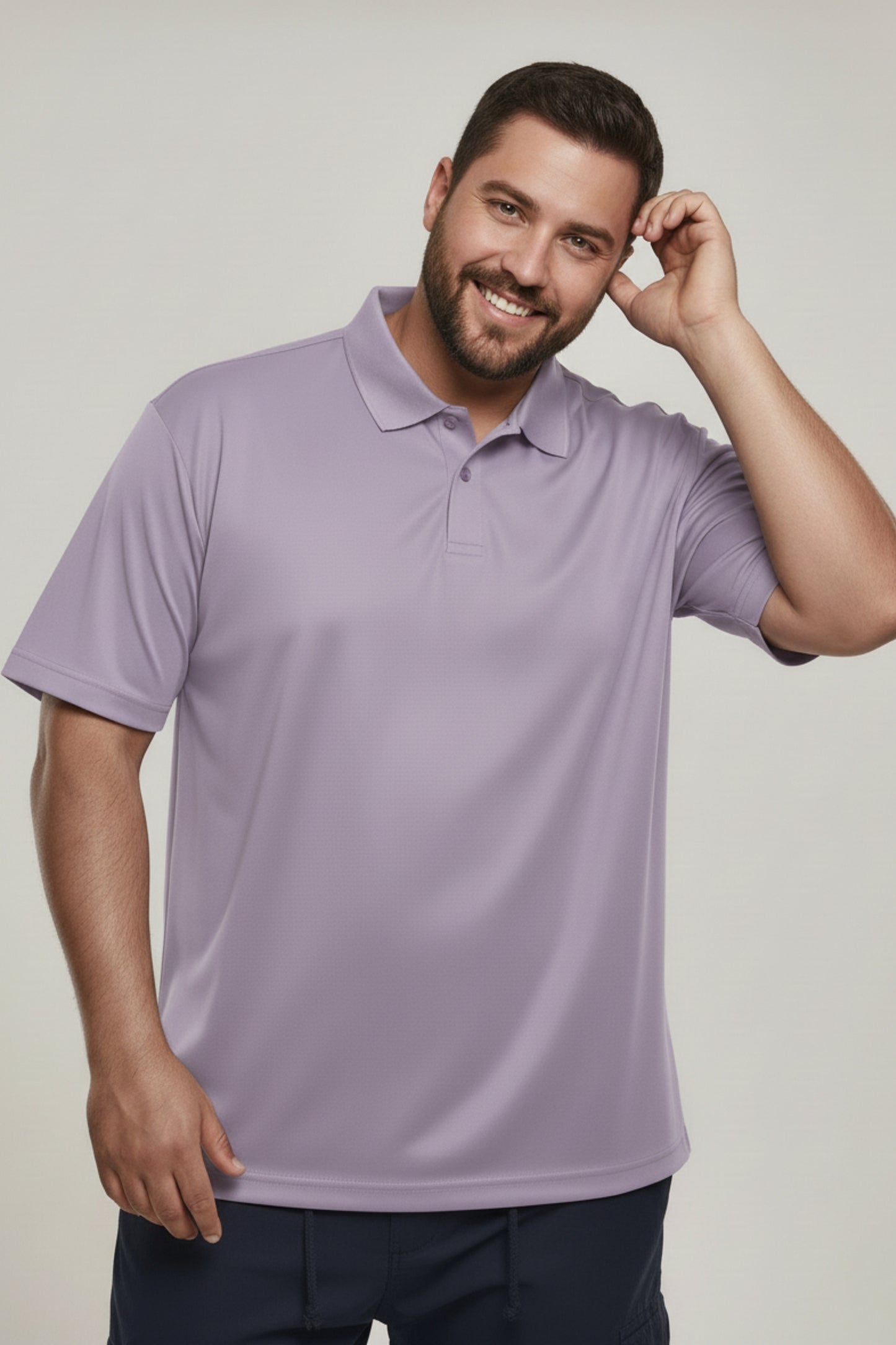 Cosmic Sky - Smart Tech Polo Plus Size