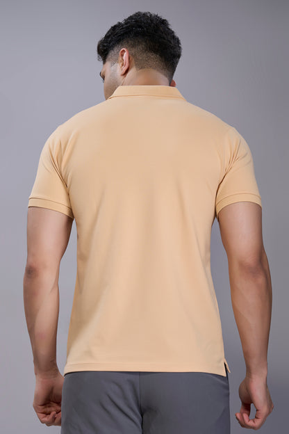 Champagne - Cotton Pique Polo