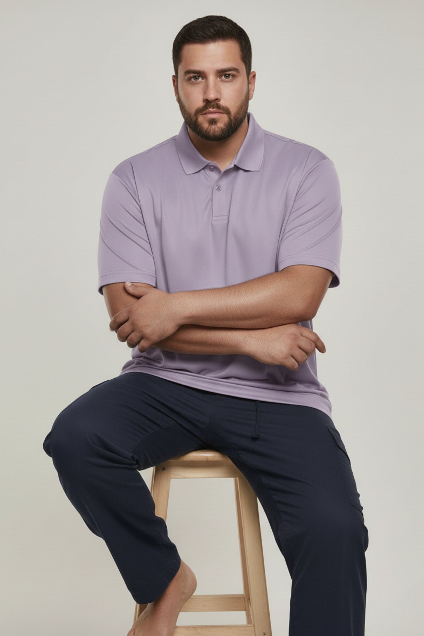 Cosmic Sky - Smart Tech Polo Plus Size