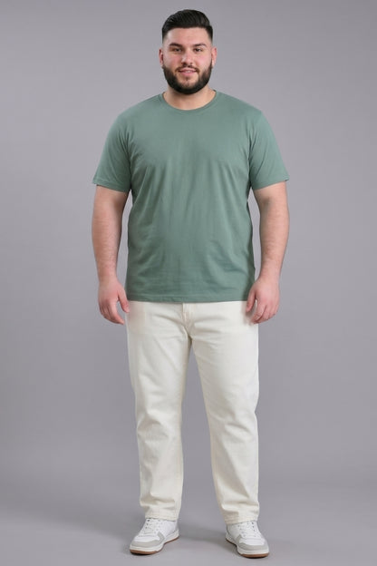 Light Green Cotton IQ Basics Plus Size