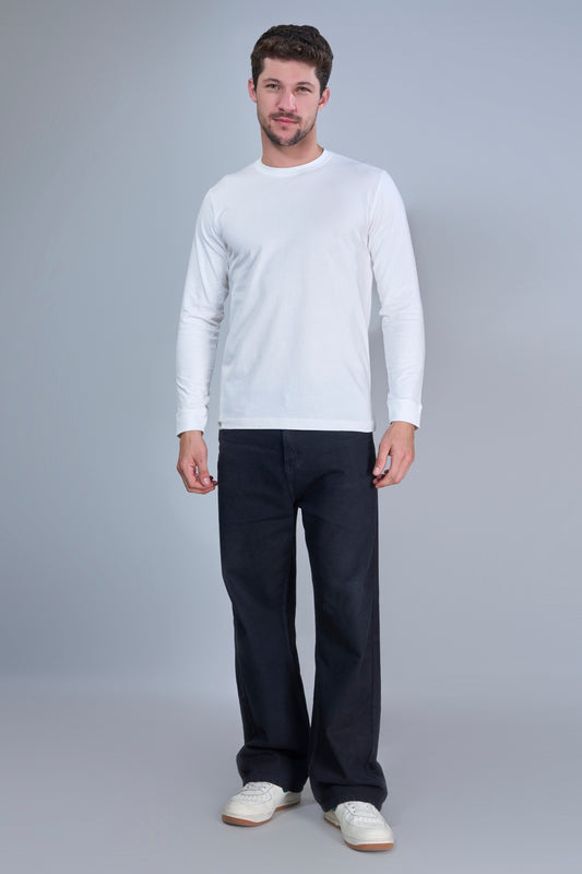 White Cotton IQ Full Sleeve