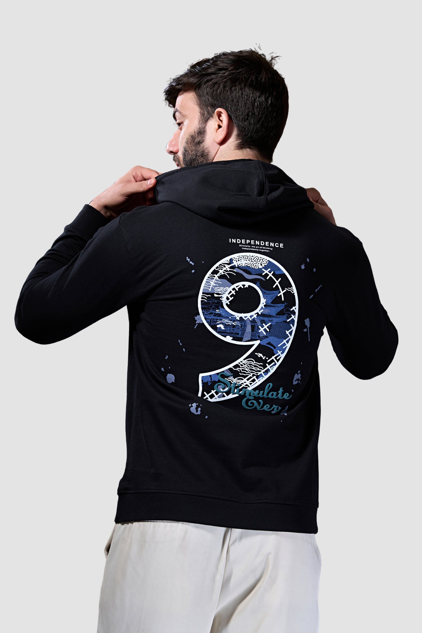 Black Nine - Full Sleeve Hoodie