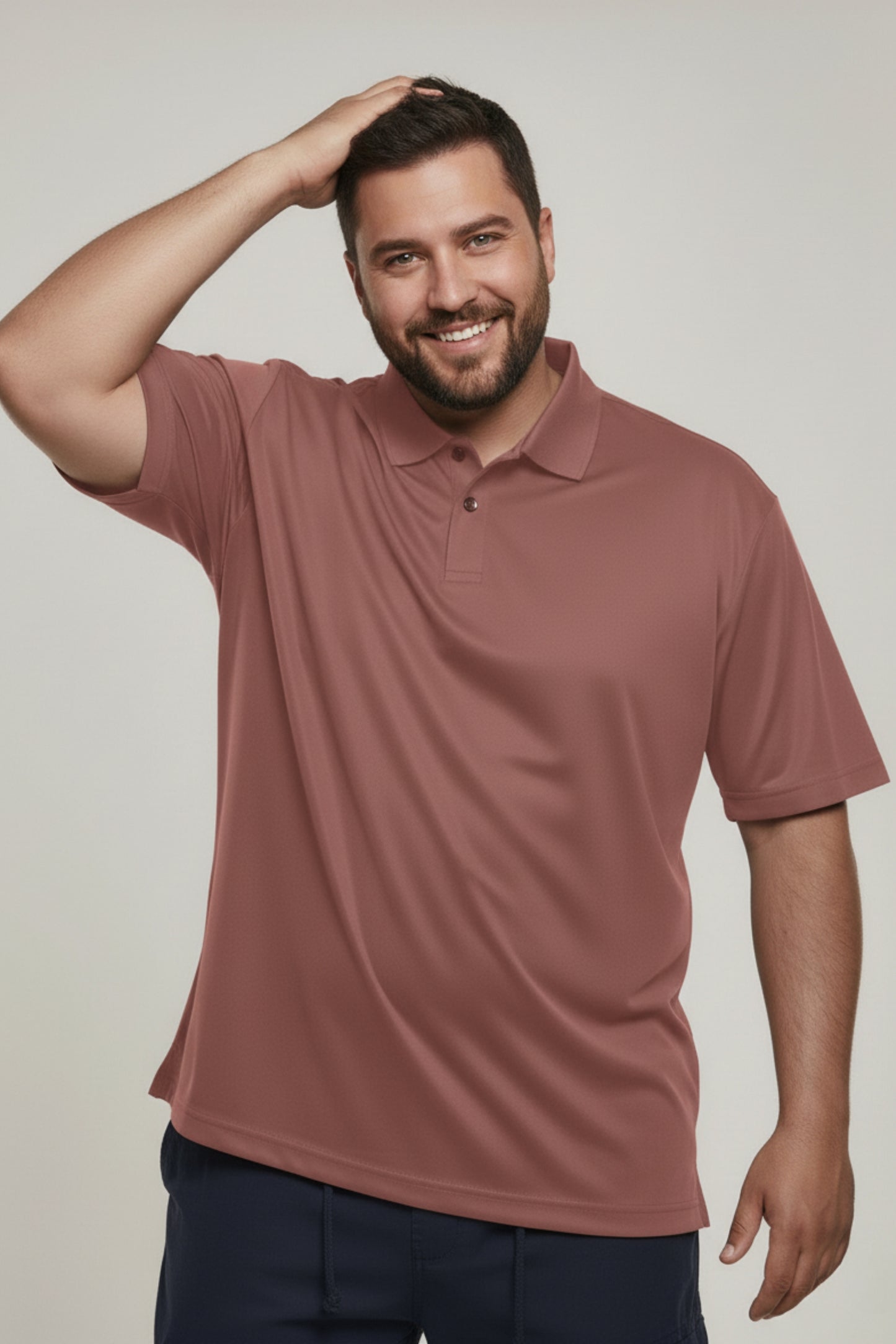 Cherrywood - Smart Tech Polo Plus Size