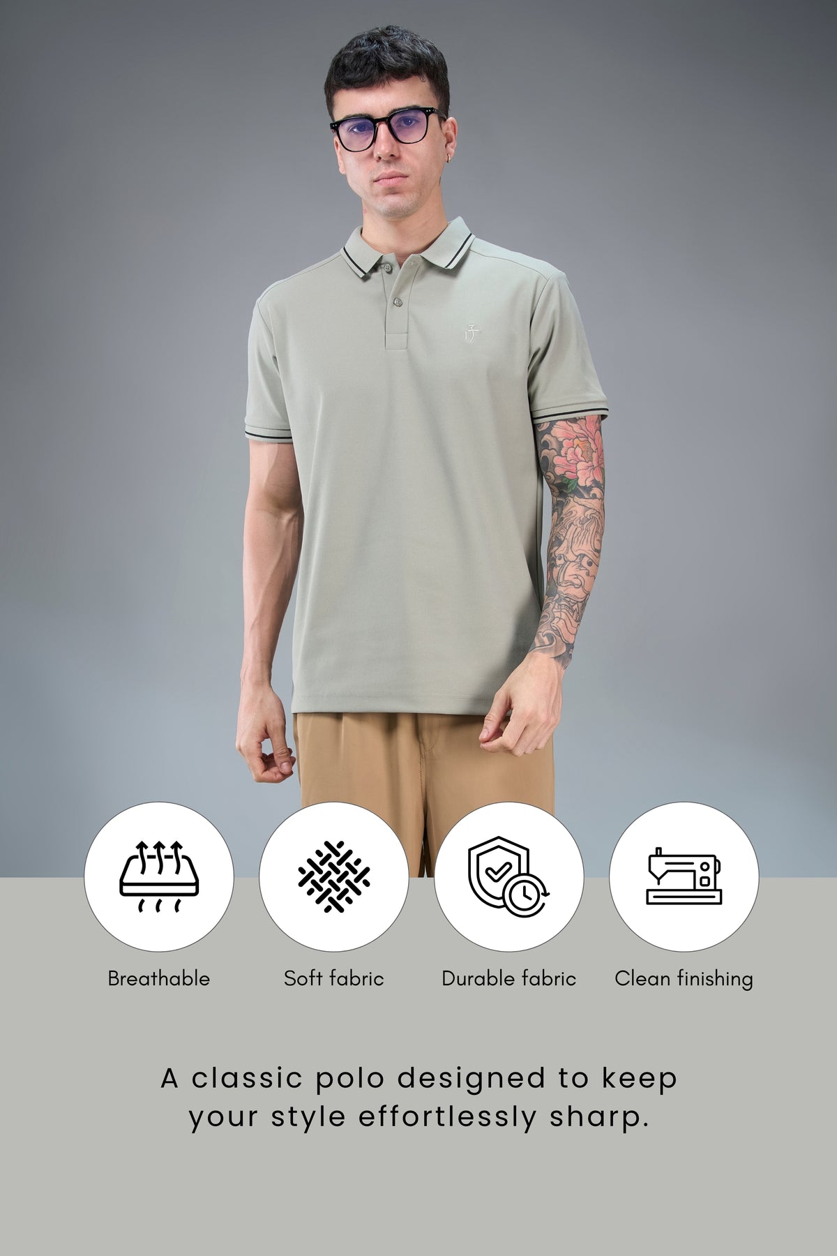 Moss Green - Fusion Polo