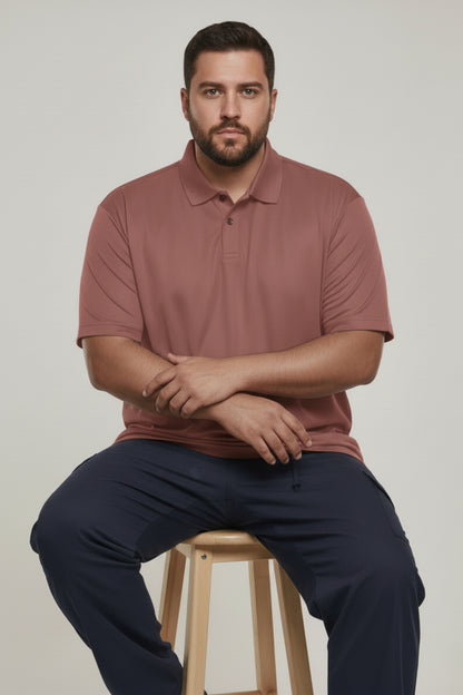 Cherrywood - Smart Tech Polo Plus Size