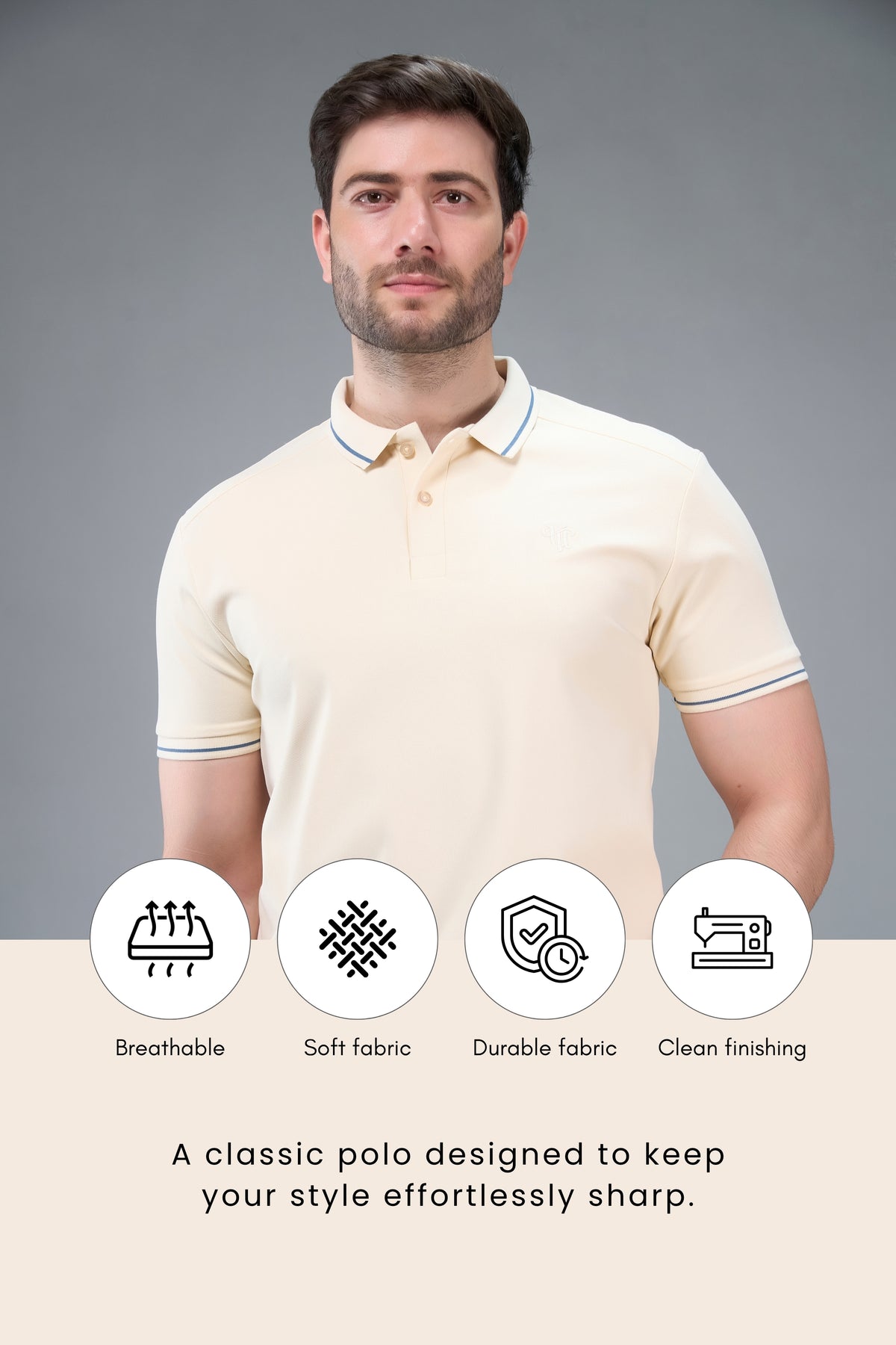 Cream - Fusion Polo