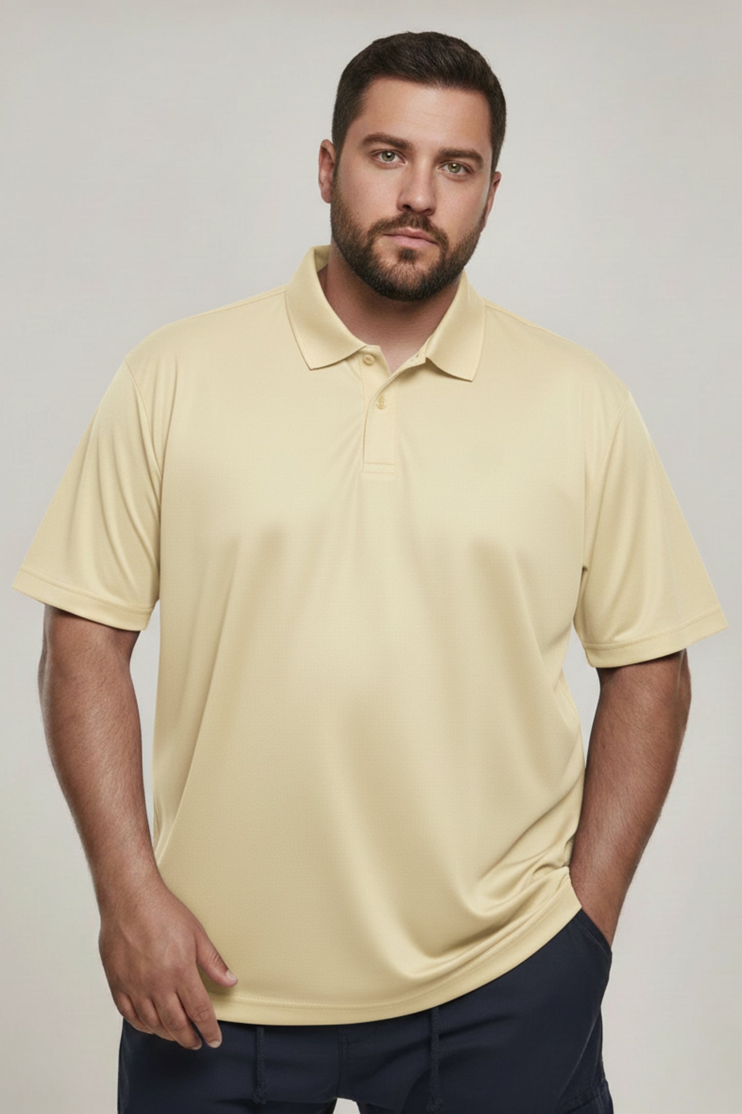 Sun Burst - Smart Tech Polo Plus Size