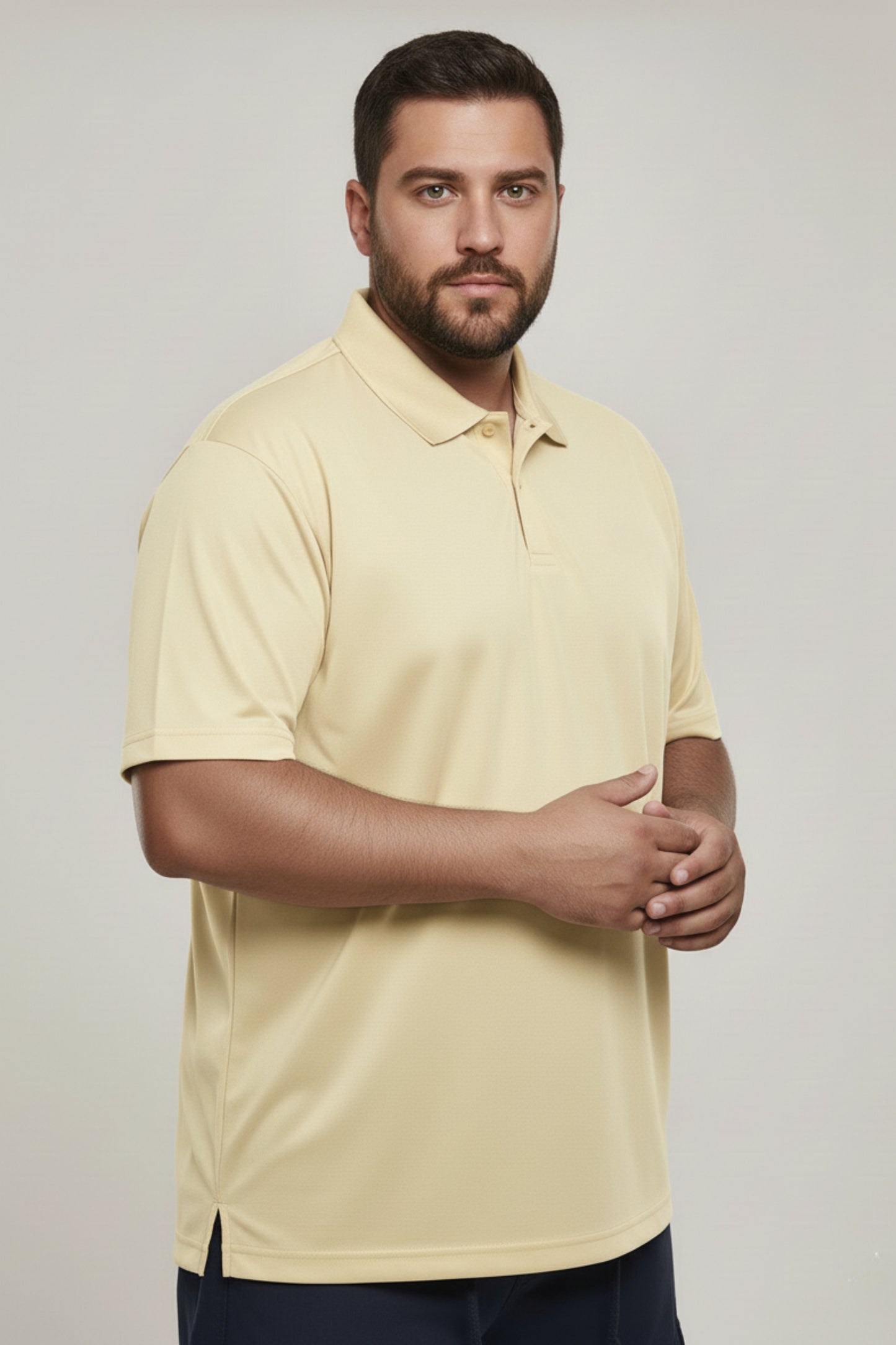 Sun Burst - Smart Tech Polo Plus Size