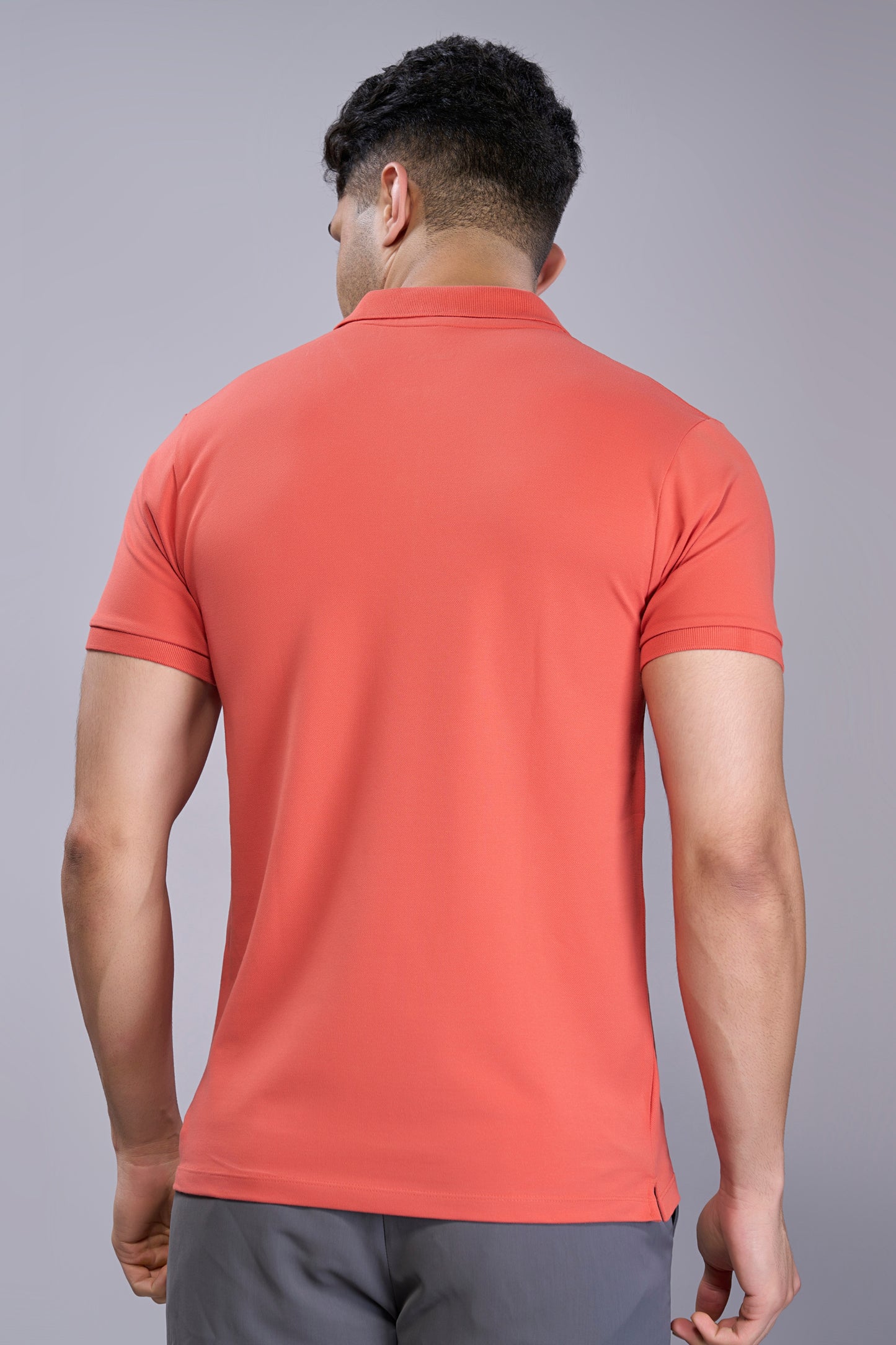 Carrot - Cotton Pique Polo