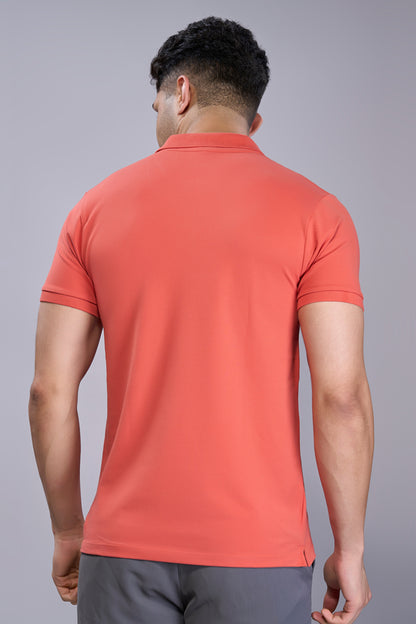 Carrot - Cotton Pique Polo