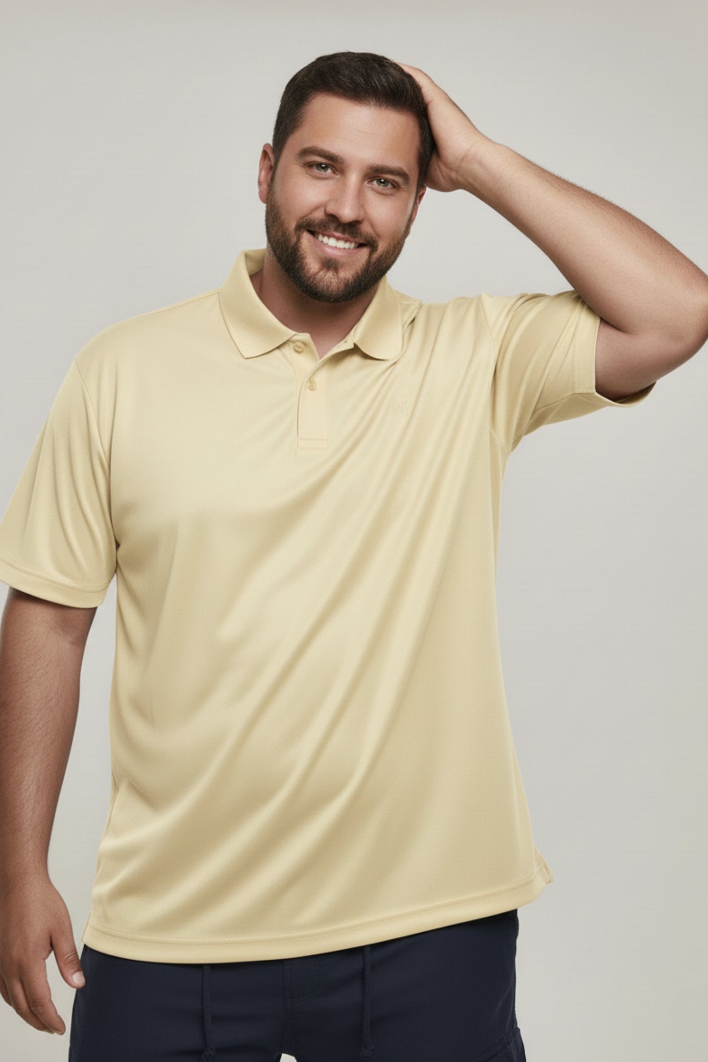 Sun Burst - Smart Tech Polo Plus Size