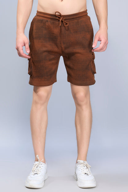 Burnt Orange - Hue Shorts Maxzone Clothing M