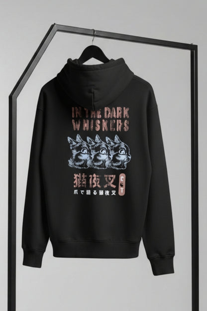 Black Whiskers - Full Sleeve Hoodie