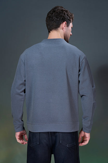 Grey - Abstract Sweatshirt
