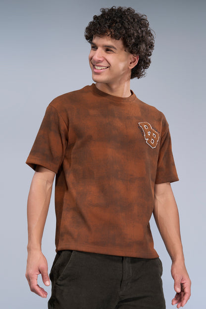 Burnt Orange - Hue T-shirt Maxzone Clothing