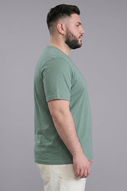 Light Green Cotton IQ Basics Plus Size
