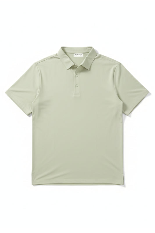 Light Green - Stitchless Polo T-shirt