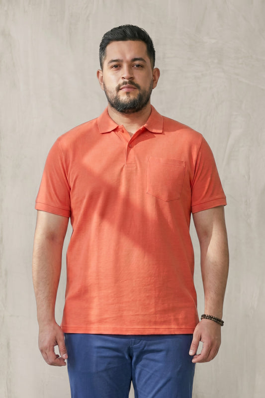 Carrot - Zyric Pocket Polo Plus Size