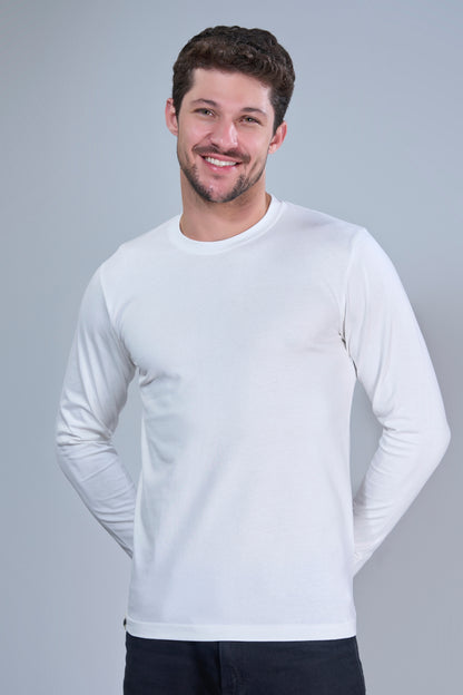 White Cotton IQ Full Sleeve