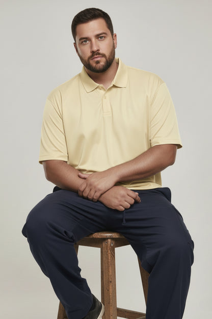 Sun Burst - Smart Tech Polo Plus Size