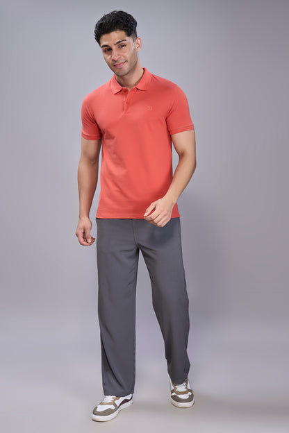 Carrot - Cotton Pique Polo