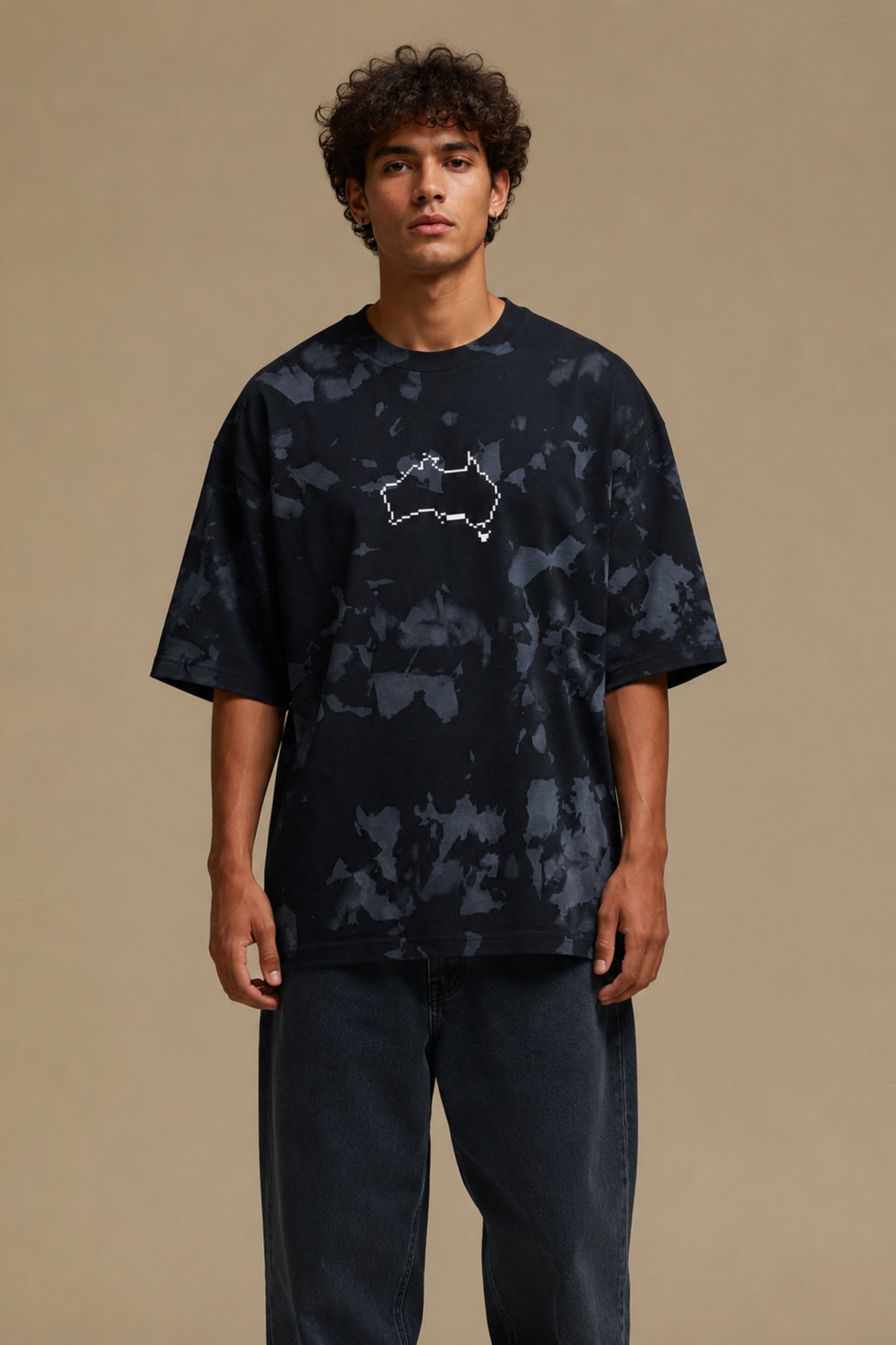 Black ASTRL - Black Out Oversize T-shirt