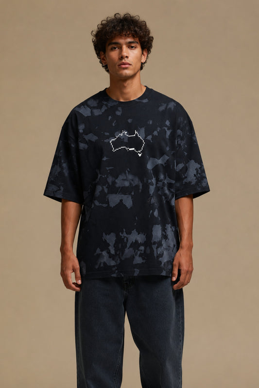 Black ASTRL - Black Out Oversize T-shirt