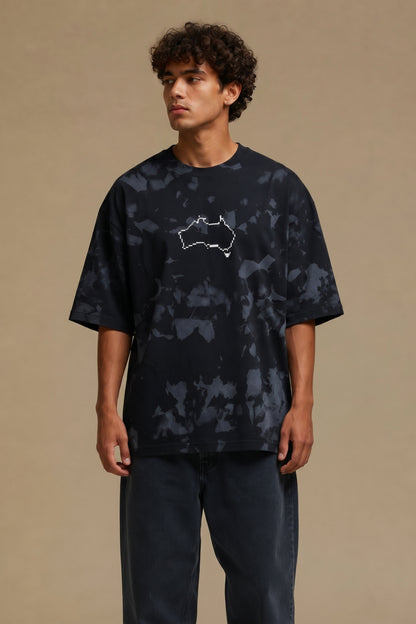 Black ASTRL - Black Out Oversize T-shirt