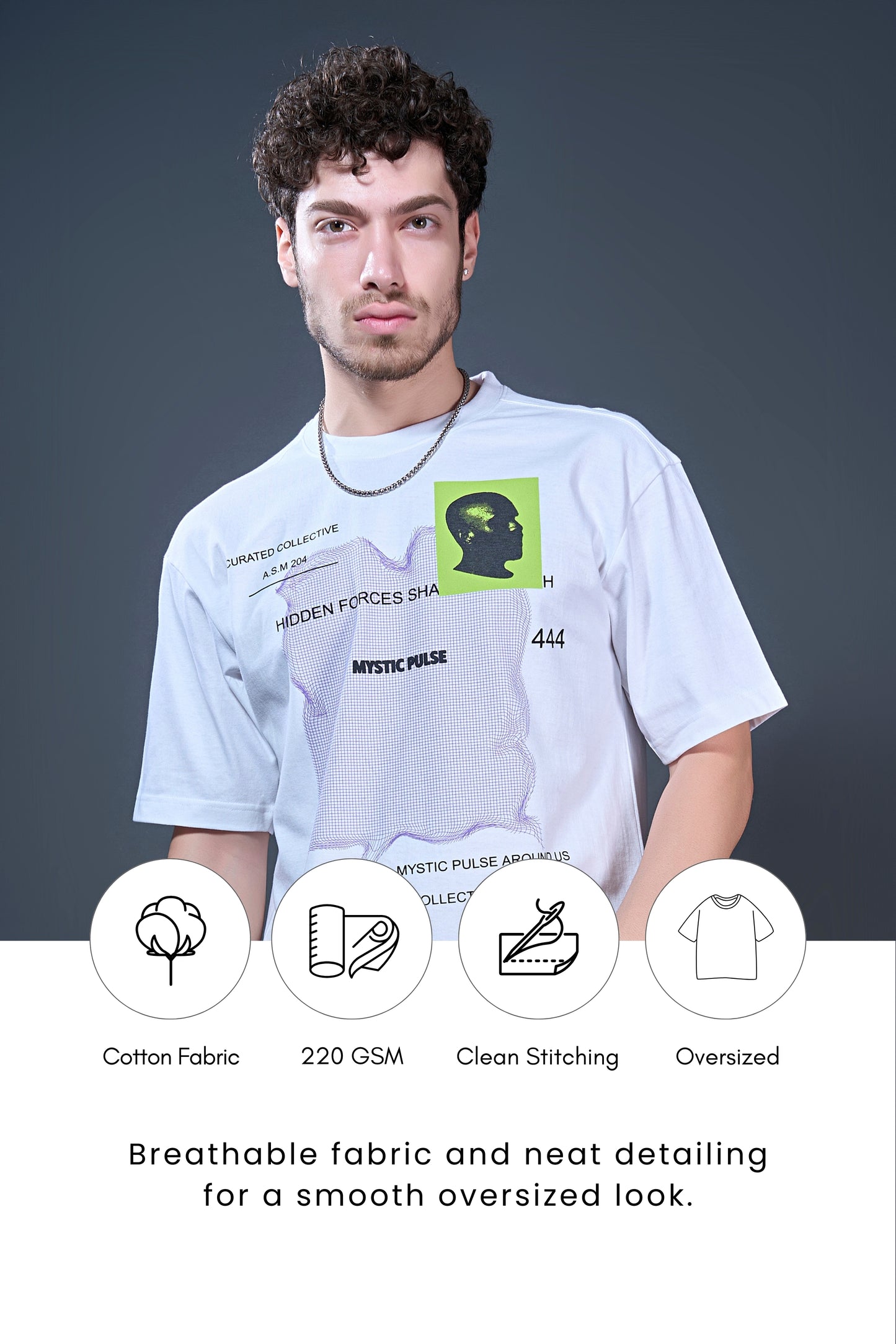 White Mystic Oversize