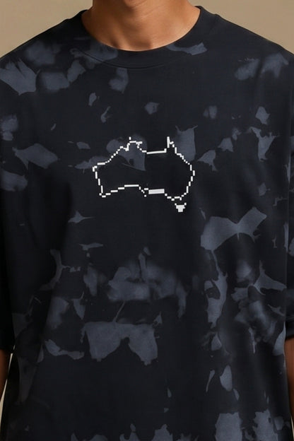 Black ASTRL - Black Out Oversize T-shirt