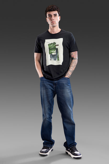 Jet Black - Grafixstation T-shirt