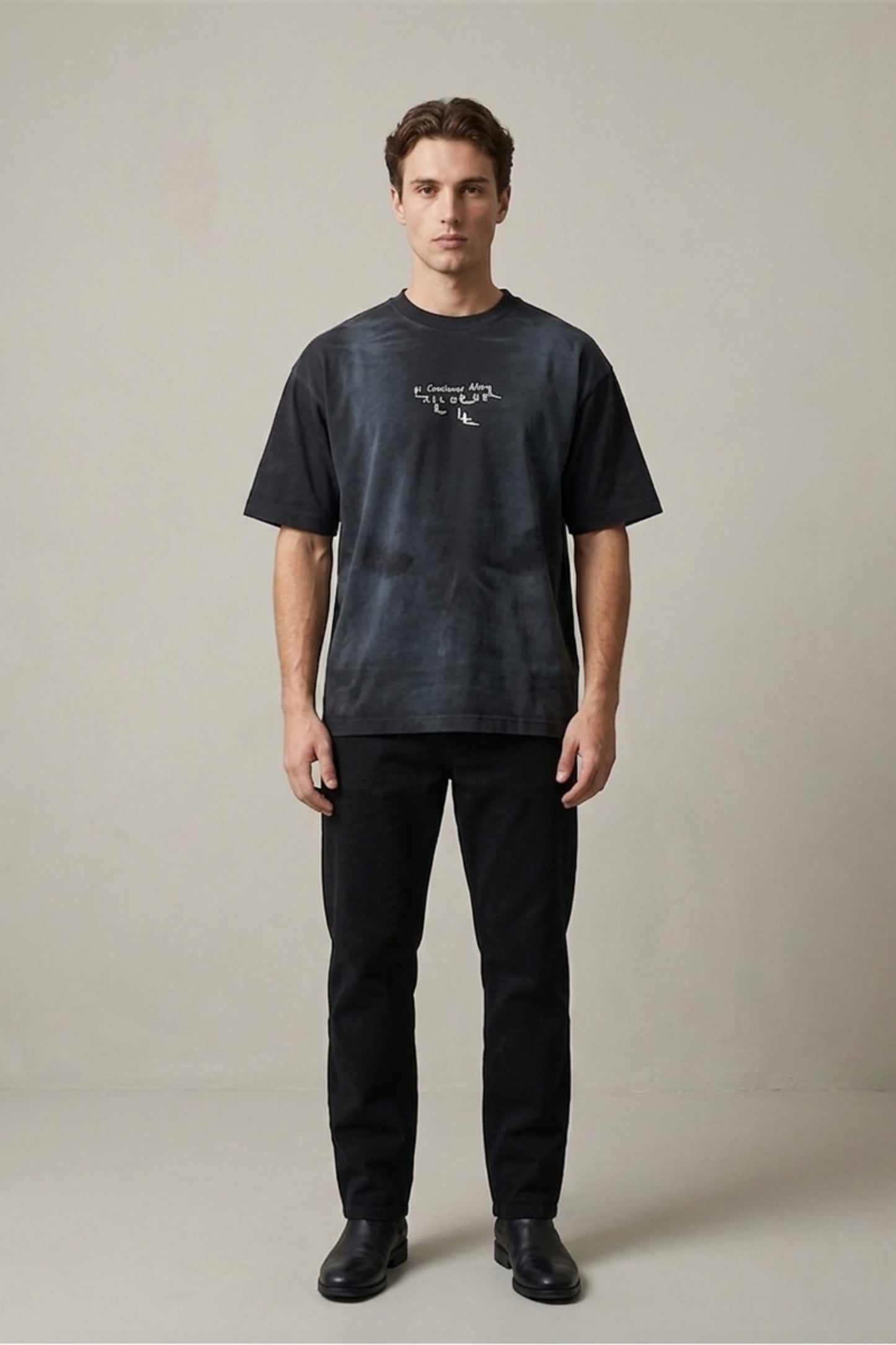 Black US - Black Out Oversize T-shirt